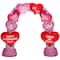Airblown&#xAE; 9.5ft. Inflatable LED Archway Heart
